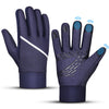 Mens Warm Winter Gloves: Touch Screen Gloves Cold Weather Gloves with Anti-slip Palm and Thickened Fleece Lining