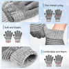 Vbiger 3 Pairs Kids Winter Gloves Touchscreen Warm Knitted Gloves Outdoor Sports Children Cold Weather Gloves for Boys Girls Toddler - 4-6 Years Old