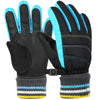 Kids Ski Gloves Warm Winter Gloves Cold Weather Gloves Tear-resistant Outdoor Sports Gloves Anti-slip Skating Gloves