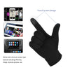 Winter Warm Gloves Touch Screen Gloves Casual Gloves for Men, Black
