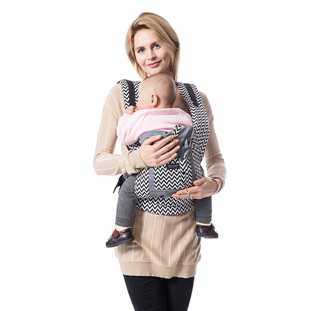 Vibger Newborn Baby Carrier Multifunctional & Adjustable Toddler Carrier with Breathable Stretchy Sling, Suitable for Newborn to Toddler