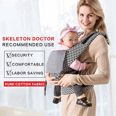 Vibger Newborn Baby Carrier Multifunctional & Adjustable Toddler Carrier with Breathable Stretchy Sling, Suitable for Newborn to Toddler