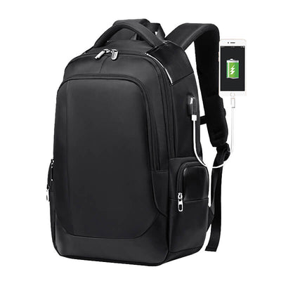 Vbiger Men Breathable Backpack Travel Bag Shoulder Bag with USB Port