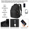 Vbiger Multi-purpose Business Backpack 15.6" Laptop Bag with FRID Pocket, Black