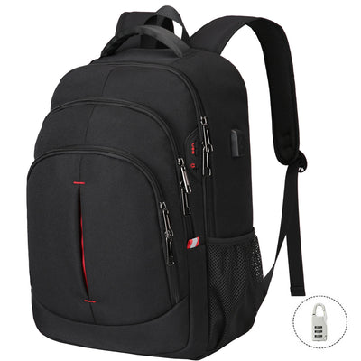 Vbiger Multi-purpose Business Backpack 15.6" Laptop with FRID Pocket, Black