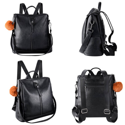 Vbiger Women 2-in-1 Backpack Casual Shoulder Bag Travel Daypack Shoulders Bag with Detachable Strap