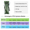 Vbiger Hydration Pack with 3L Bladder Water Bag Great for Hunting Climbing Running and Hiking