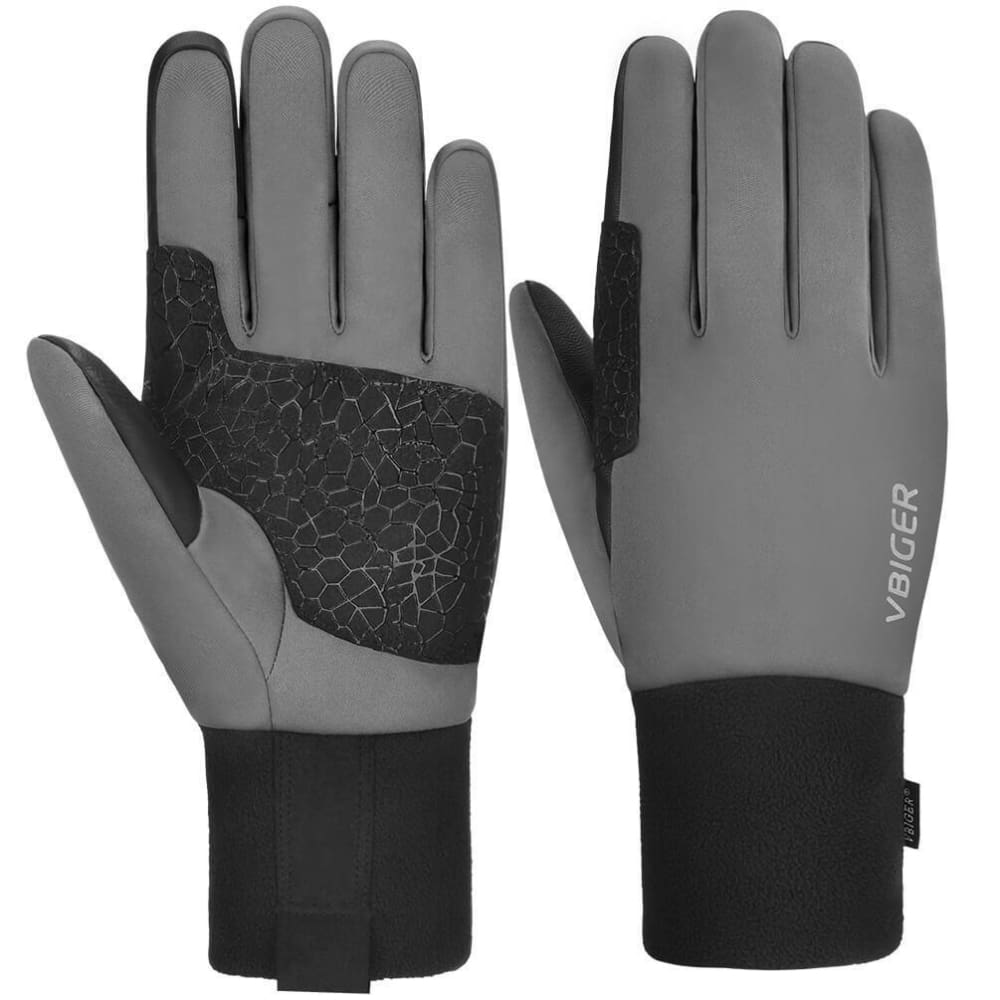 Vbiger Adult Winter Gloves Touch Screen Gloves Anti-slip Sport Gloves - Gloves