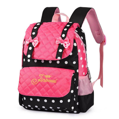 Vbiger Casual School Bag Nylon Shoulder Daypack Children School Backpacks for Teen Girls - Black - Backpacks