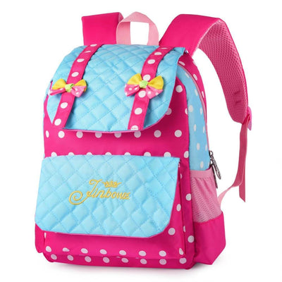 Vbiger Casual School Bag Nylon Shoulder Daypack Children School Backpacks for Teen Girls - Blue - Backpacks
