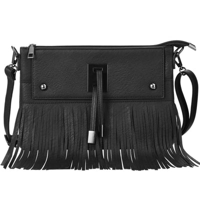 Vbiger Fashionable Shoulder Bags Cross-Body Bag Women Handbag with Tassel Decoration - Bag