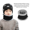 Vbiger Kids Winter Knitted Hat And Infinity Scarf Set 2 Pieces Warm Winter Knitted Set - Hats