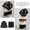 Vbiger Kids Winter Knitted Hat And Infinity Scarf Set 2 Pieces Warm Winter Knitted Set - Hats