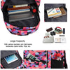 Vbiger Large-capacity Trolley School Bag Travel Rolling Backpacks for Primary School Students - Backpacks