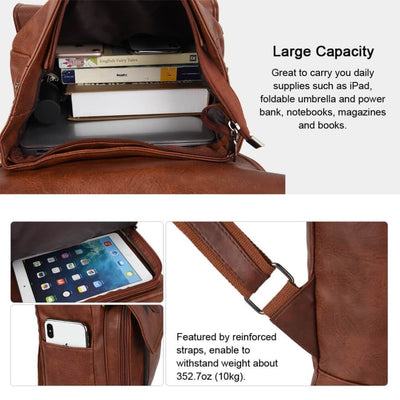 Vbiger Men Women Backpack Casual Shoulder Bag Large-capacity Laptop Backpack - Backpacks