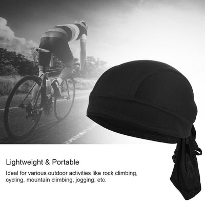 Vbiger Men Women Sports Skull Cap Breathable Bandana Headwrap Quick-dry Riding Beanie Hat Lightweight Cycling Cap Portable Running Beanie