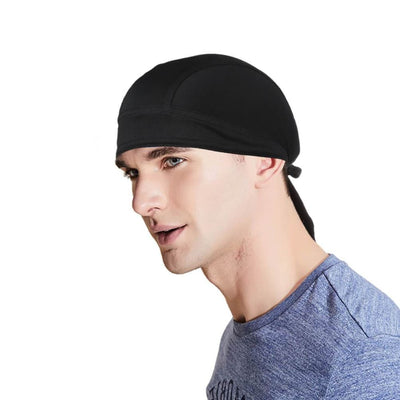 Vbiger Men Women Sports Skull Cap Breathable Bandana Headwrap Quick-dry Riding Beanie Hat Lightweight Cycling Cap Portable Running Beanie