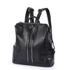 Vbiger Real Leather Backpack Large Capacity Tote Shoulder Messenger Bag for Women - Backpacks