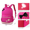 Vbiger School Bag Waterproof Nylon Shoulder Day pack Polka Dot Backpacks - Backpacks