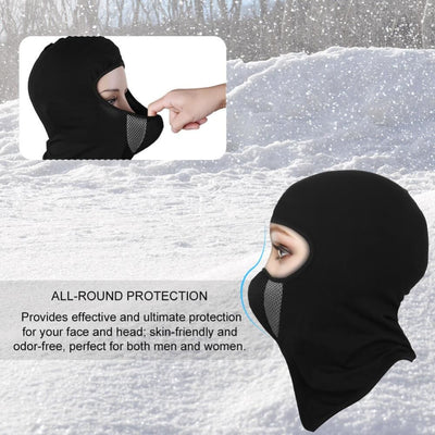 Vbiger Windproof Balaclava Motorcycle Tactical Skiing Face Mask - Hats