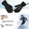 Vbiger Windproof Ski Thickened Winter Gloves Warm Splash-proof Sports Gloves - Gloves