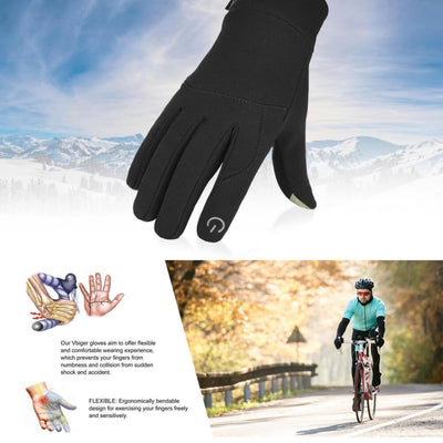 Vbiger Winter Warm Gloves Professional Touch Screen Gloves Winter Sport Gloves for Men and Women - Gloves