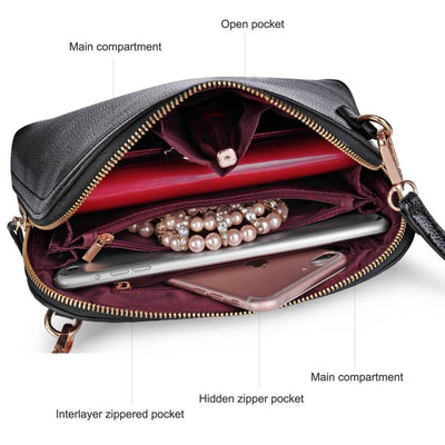 Vbiger Women Handbag Fashion Casual Bag PU Leather Small Shoulder Bags Tote Bags - Bag