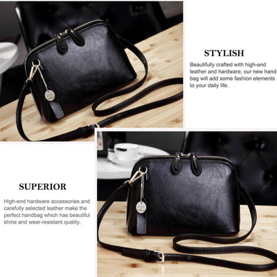 Vbiger Women Handbag Fashion Casual Bag PU Leather Small Shoulder Bags Tote Bags - Bag