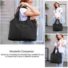 Vbiger Women Handbag Large Capacity Shoulder Bag Reusable Grocery Bag Oxford Shopping Bag - Bag