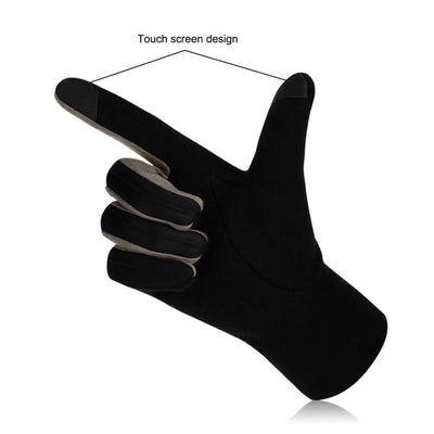 Vbiger Women Winter Warm Gloves Touch Screen Gloves Casual Gloves with Lovely Bowknot Black - Gloves